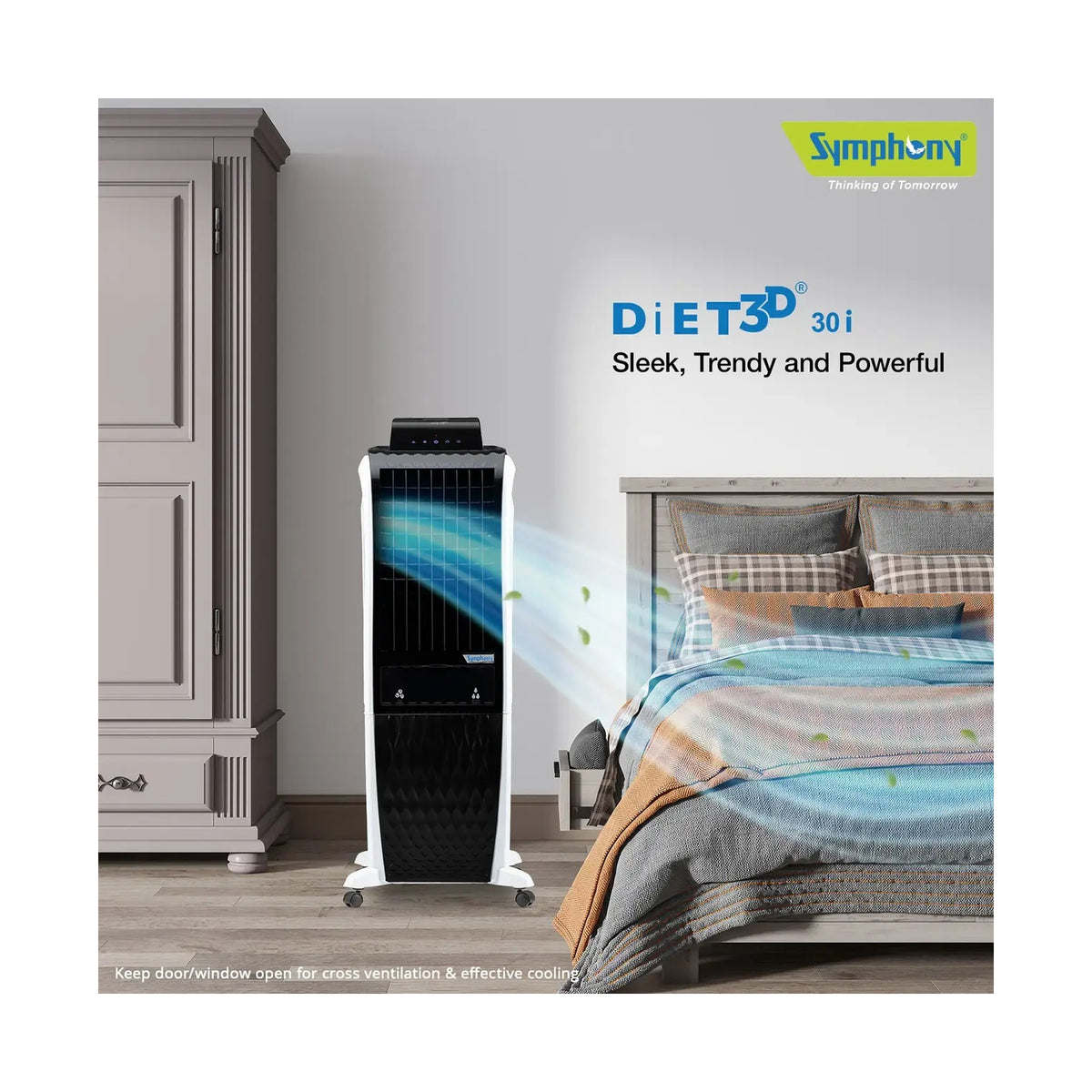Symphony Diet 3D 30i Evaporative Air Cooler Diet3D30i