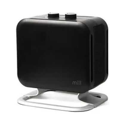 Mill PTC Fan Heater- Compact 1800W Black CUS1800MECBA