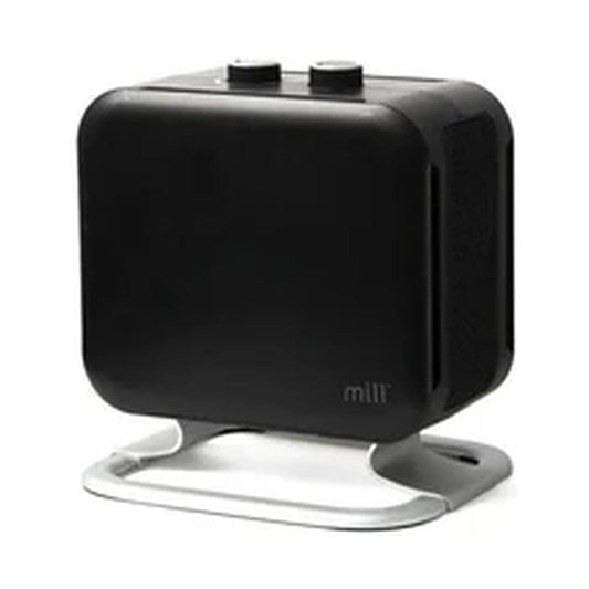 Mill PTC Fan Heater- Compact 1800W Black CUS1800MECBA