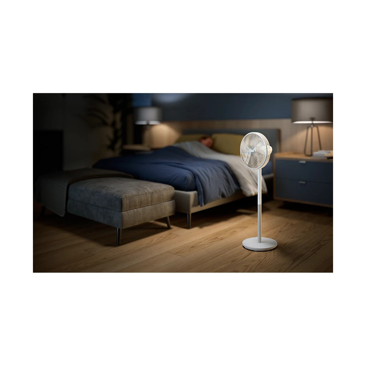 Philips Pedestal Fan 2000 Series - White CX2550/00