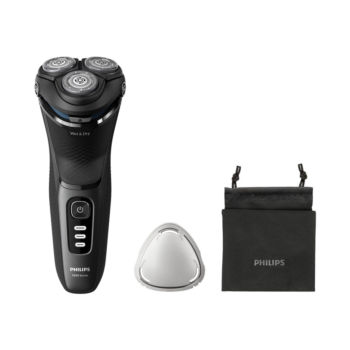Philips Wet & Dry Shaver 3000 Series Wet & Drywith Pouch S3244/12