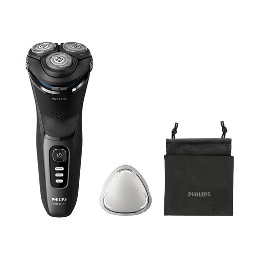 Philips Wet & Dry Shaver 3000 Series Wet & Drywith Pouch S3244/12