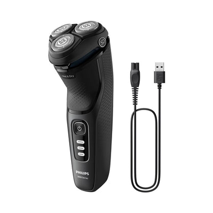 Philips Wet & Dry Shaver 3000 Series Wet & Drywith Pouch S3244/12