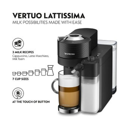 Nespresso Vertuo Lattissima Black