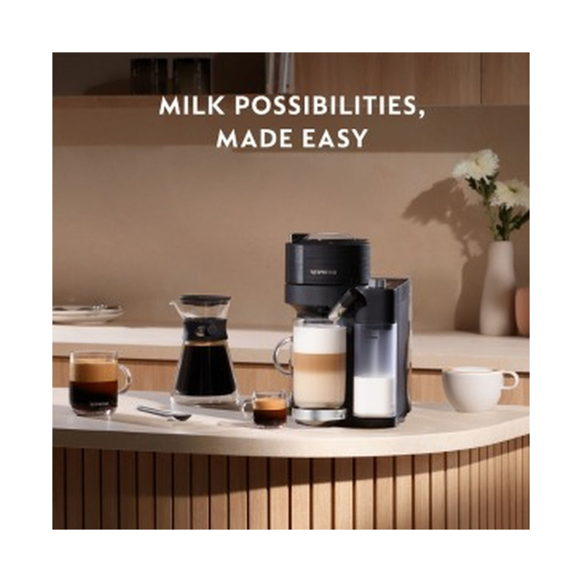 Nespresso Vertuo Lattissima Black