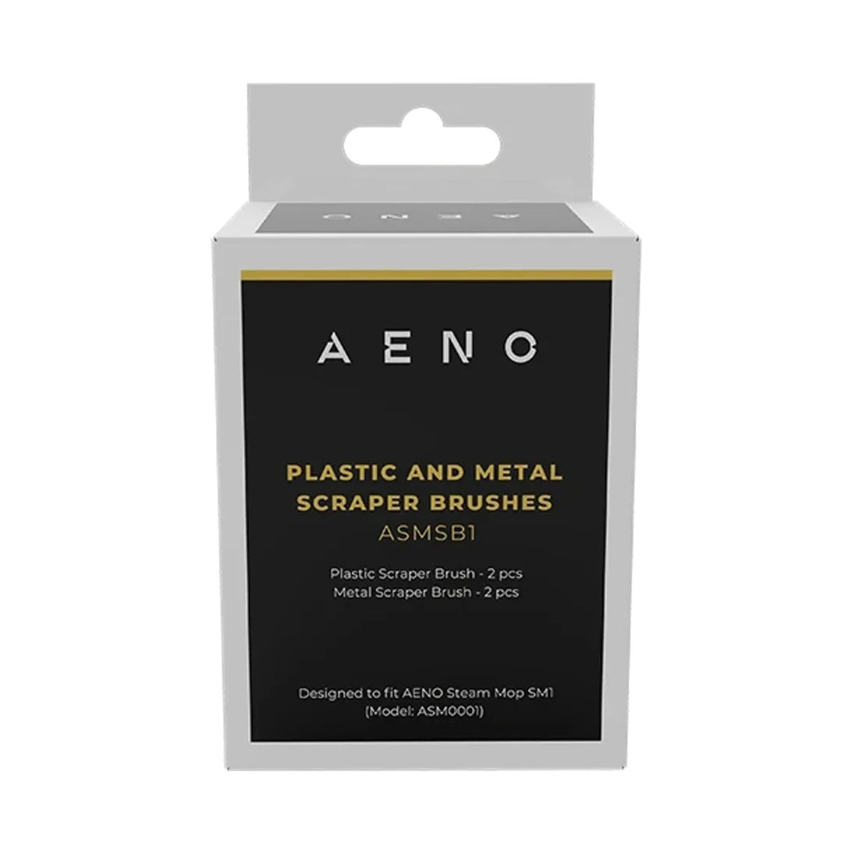 AENO Plastic scraper brush+Metal scraper brush for steam mop SM1 ASMSB1