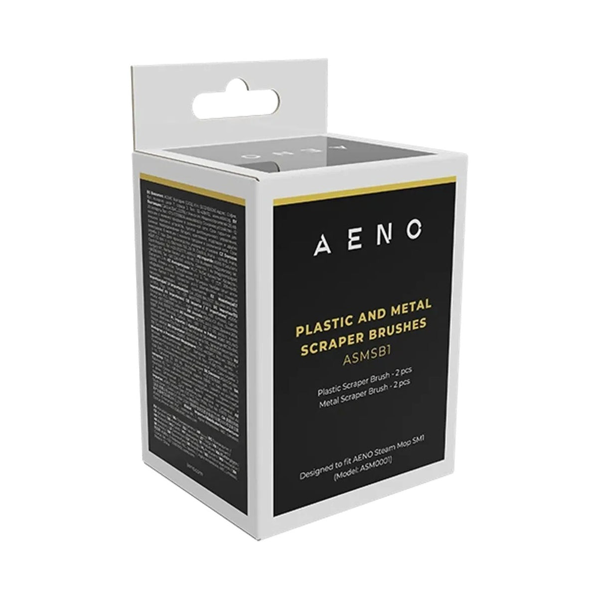 AENO Plastic scraper brush+Metal scraper brush for steam mop SM1 ASMSB1