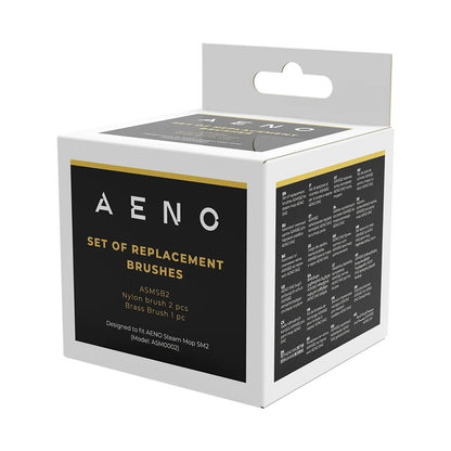 AENO Plastic scraper brush+Metal scraper brush for steam mop SM2 ASMSB2