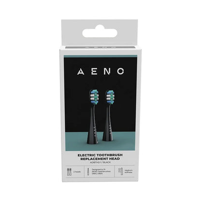 AENO Replacement toothbrush heads Black 2pcs ADBTH2-1