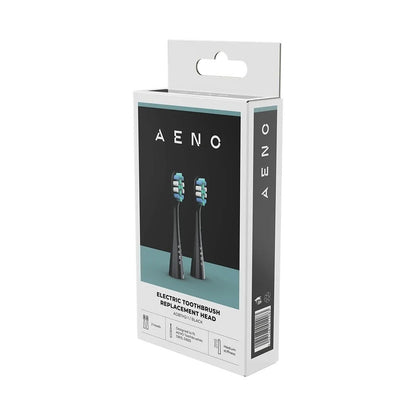 AENO Replacement toothbrush heads Black 2pcs ADBTH2-1