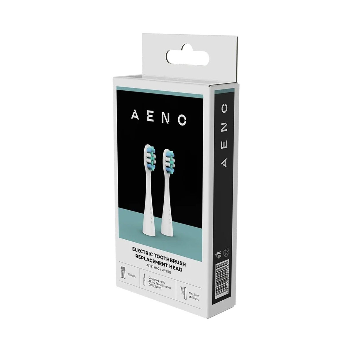 AENO Replacement toothbrush heads White 2pcs ADBTH1-2