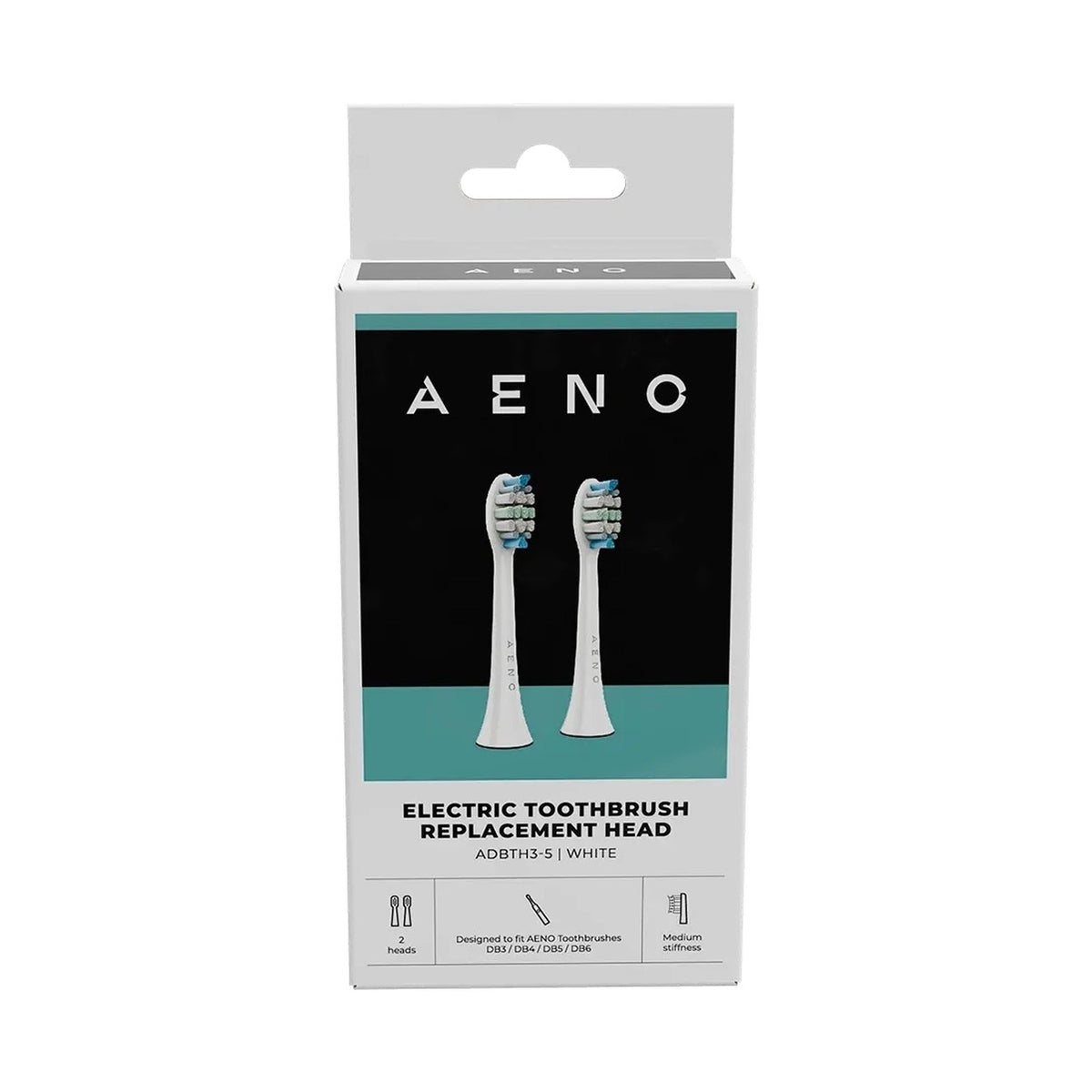 AENO Replacement toothbrush heads White 2pcs ADBTH3-5
