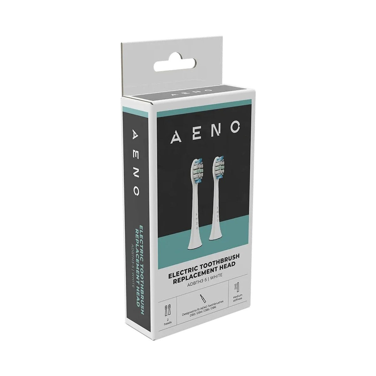 AENO Replacement toothbrush heads White 2pcs ADBTH3-5