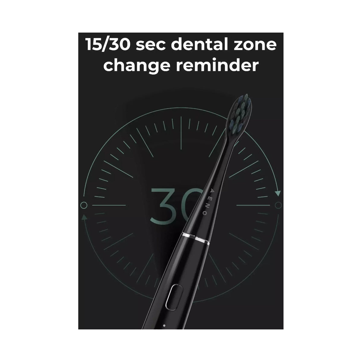 AENO SMART Sonic Electric toothbrush DB2S Black ADB0002S
