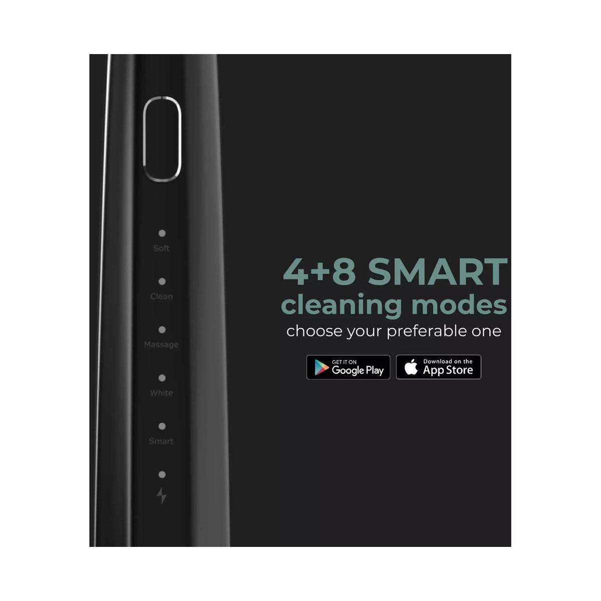 AENO SMART Sonic Electric toothbrush DB2S Black ADB0002S