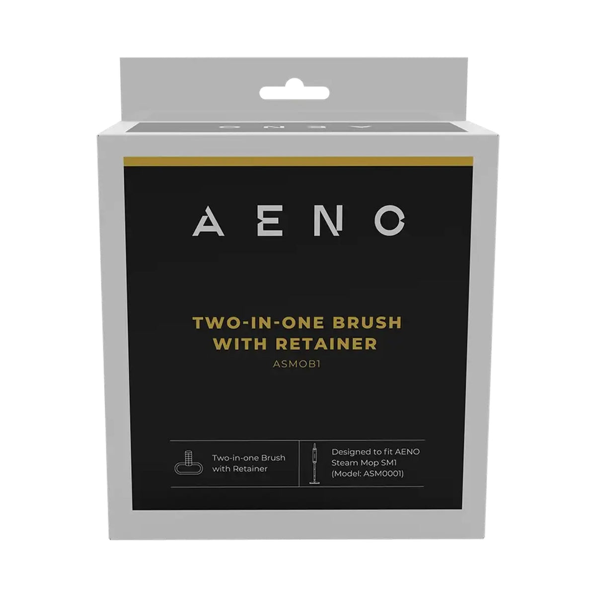 AENO Two-in-one oval brush for steam mop SM1 ASMOB1