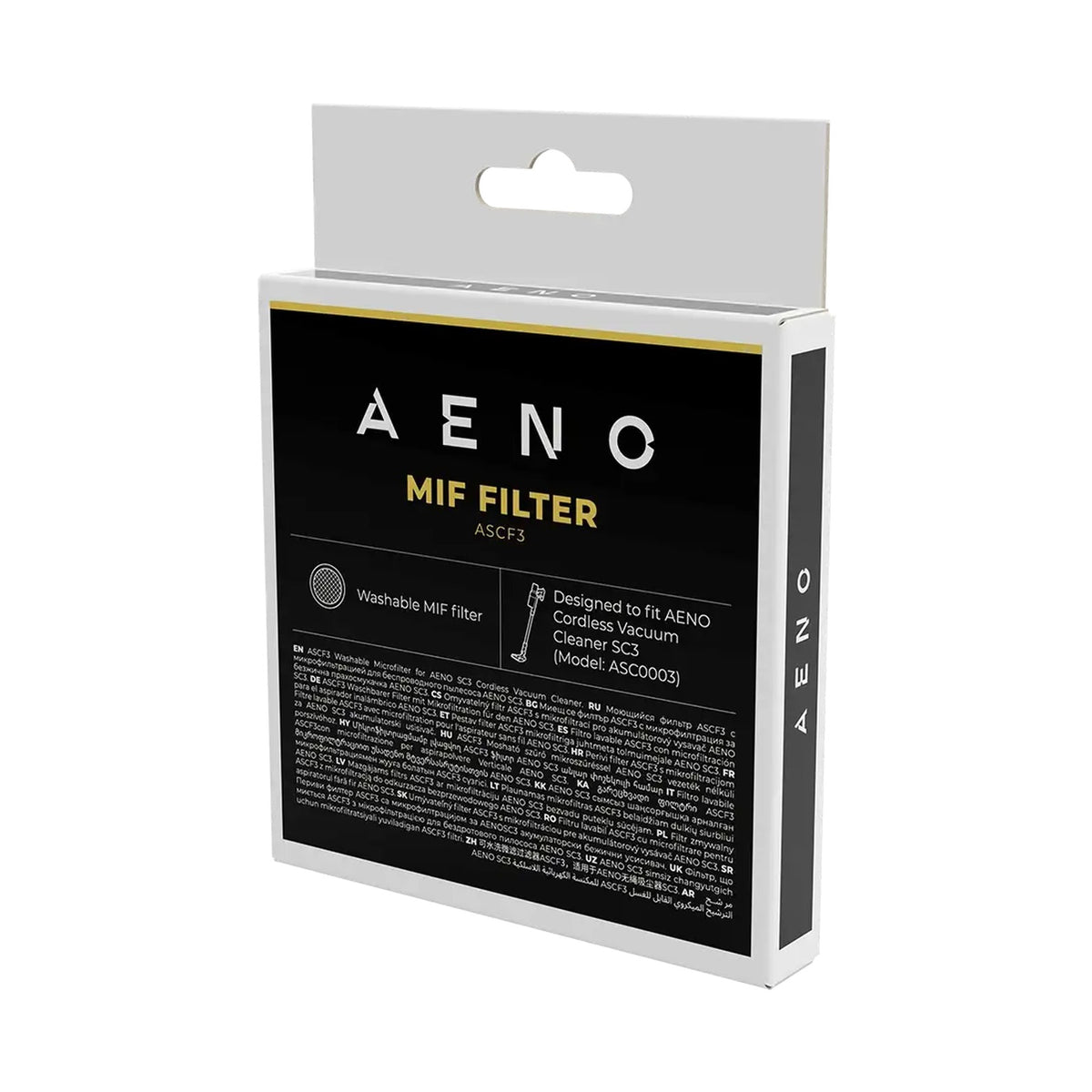 AENO Washable MIF filter for stick vacuum cleaner SC3 ASCF3