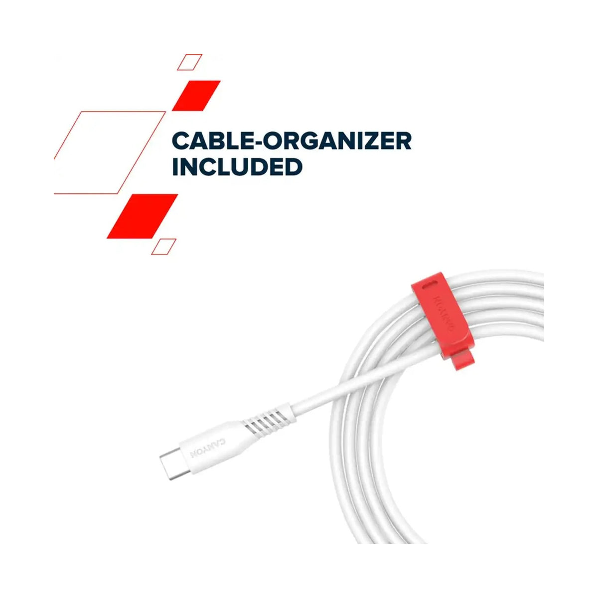 CANYON cable CC100SC C-C 100W 2m White CNS-CC100SC20W