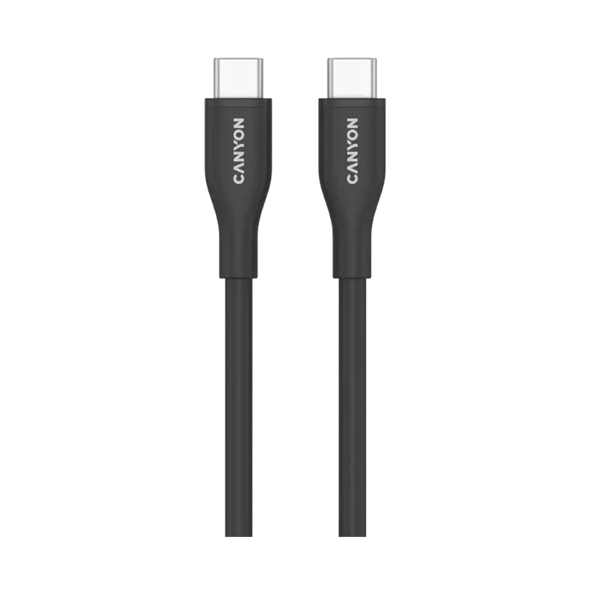 CANYON cable CC60SC10 C-C 60W 1m Silicon Black CNS-CC60SC10B
