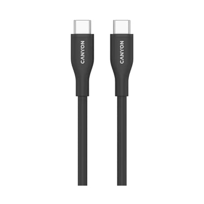 CANYON cable CC60SC10 C-C 60W 1m Silicon Black CNS-CC60SC10B