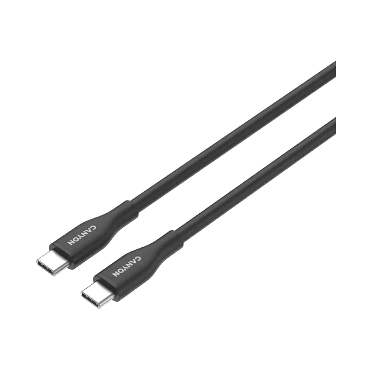 CANYON cable CC60SC10 C-C 60W 1m Silicon Black CNS-CC60SC10B