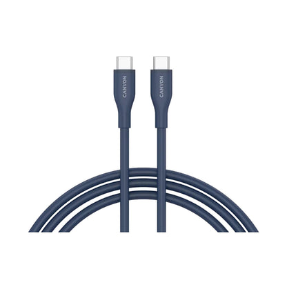 CANYON cable CC60SC10 C-C 60W 1m Silicon Dark blue CNS-CC60SC10DB