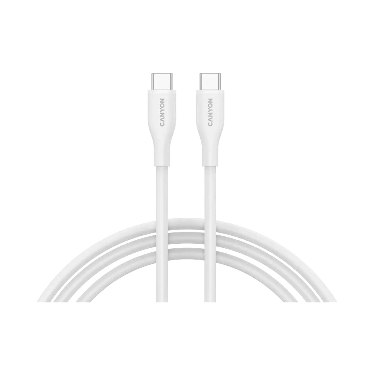 CANYON cable CC60SC10 C-C 60W 1m Silicon White CNS-CC60SC10W