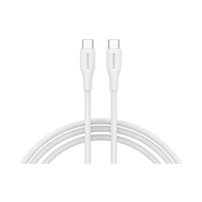 CANYON cable CC60SC10 C-C 60W 1m Silicon White CNS-CC60SC10W