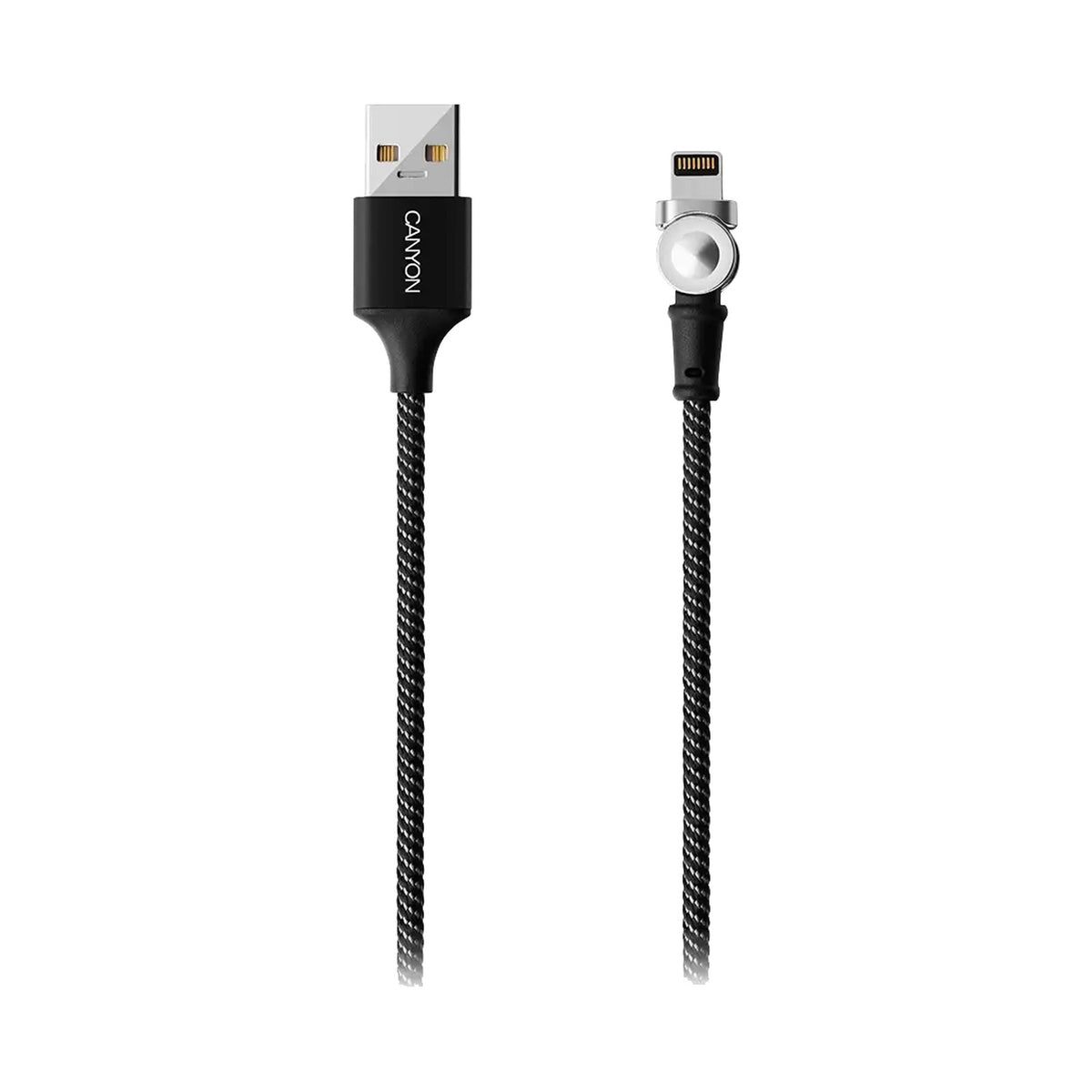 CANYON cable CFI-8 A-L Magnetic 10W 1m Black CNS-CFI8B
