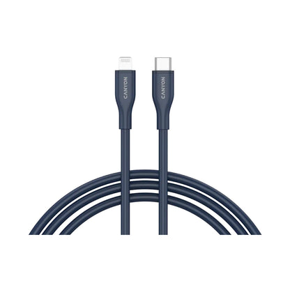 CANYON cable CLNM60 C-L 60W MFI 1m Silicon Blue CNS-CLNM60SC10DB
