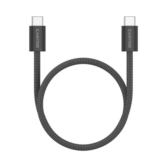 CANYON cable OnWire 60MG C-C 60W Magnet Braided 1m Black CND-CCMG60AB15B