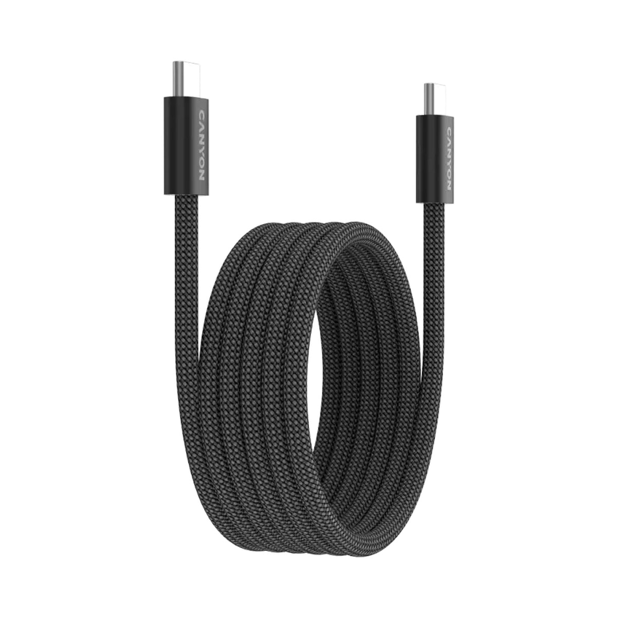 CANYON cable OnWire 60MG C-C 60W Magnet Braided 1m Black CND-CCMG60AB15B