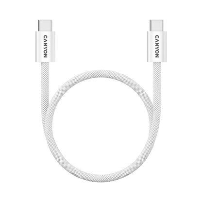 CANYON cable OnWire 60MG C-C 60W Magnet Braided 1m White CND-CCMG60AB15W