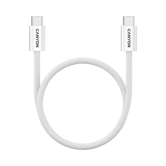 CANYON cable OnWire 60MG C-C 60W Magnet Braided 1m White CND-CCMG60AB15W