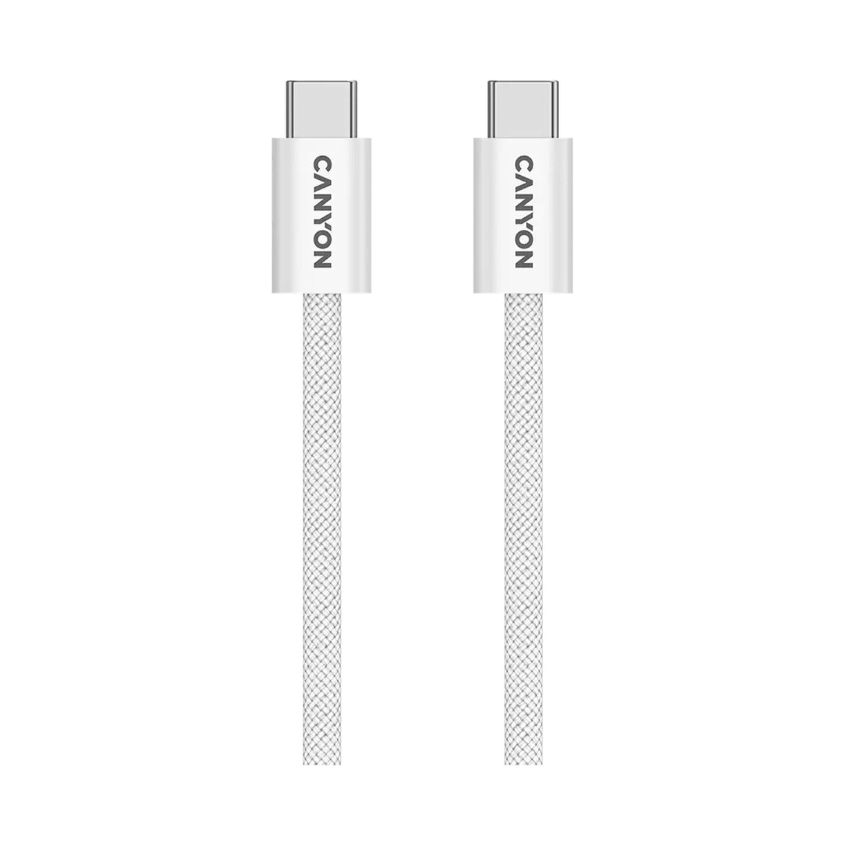 CANYON cable OnWire 60MG C-C 60W Magnet Braided 1m White CND-CCMG60AB15W