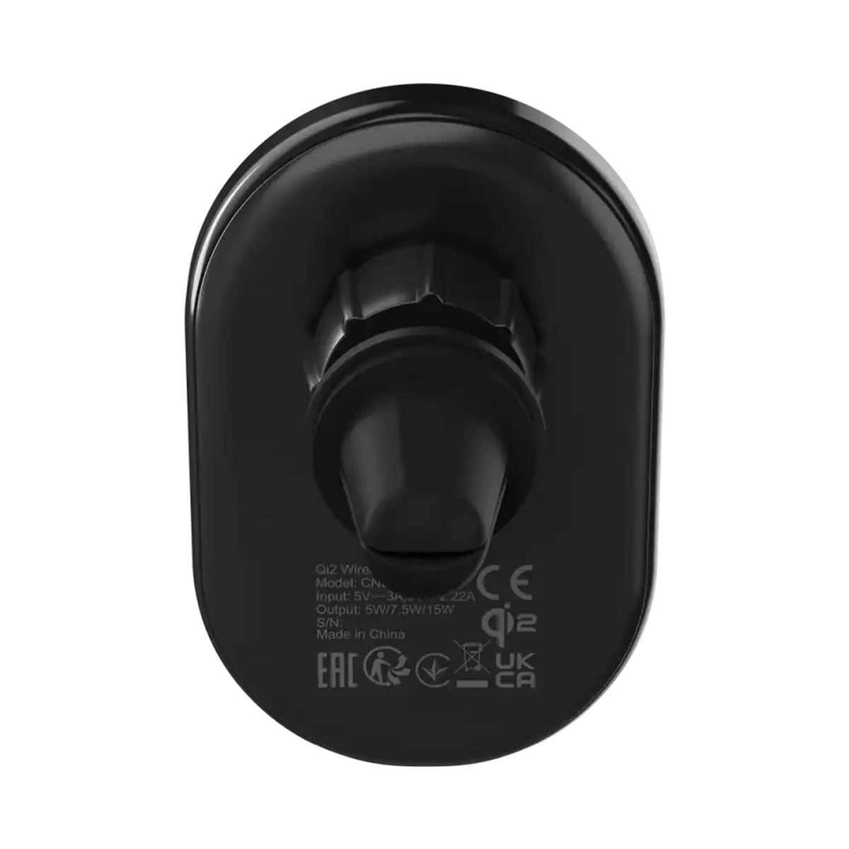 CANYON car charger OnGrip 105 15W Qi2 Wireless Black CNS-CCH105B