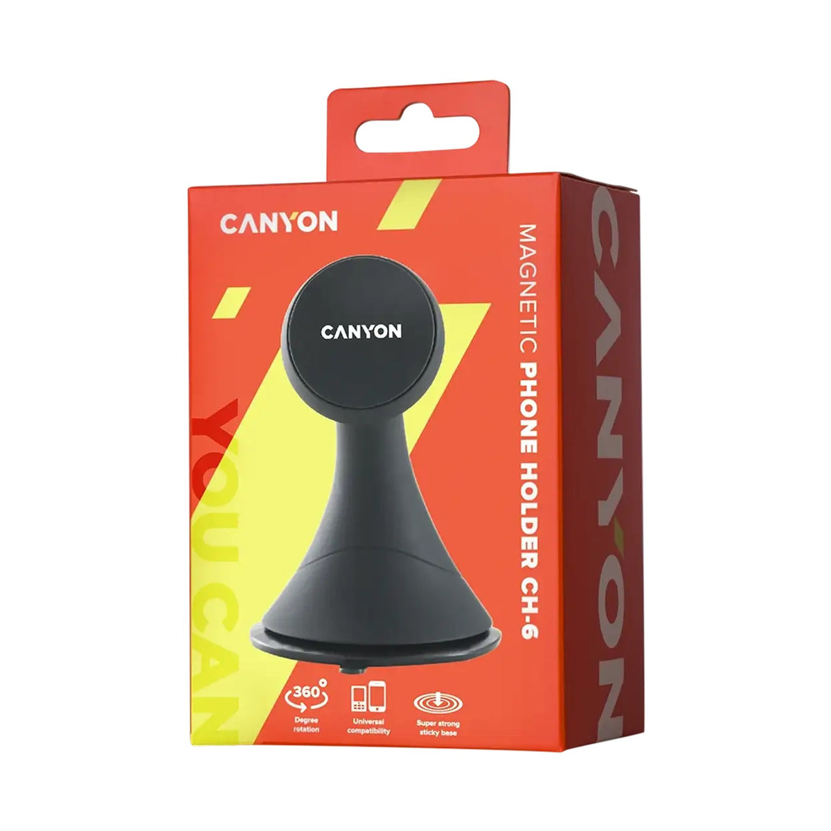 CANYON car holder CH-6 Magnetic Black CNE-CCHM6