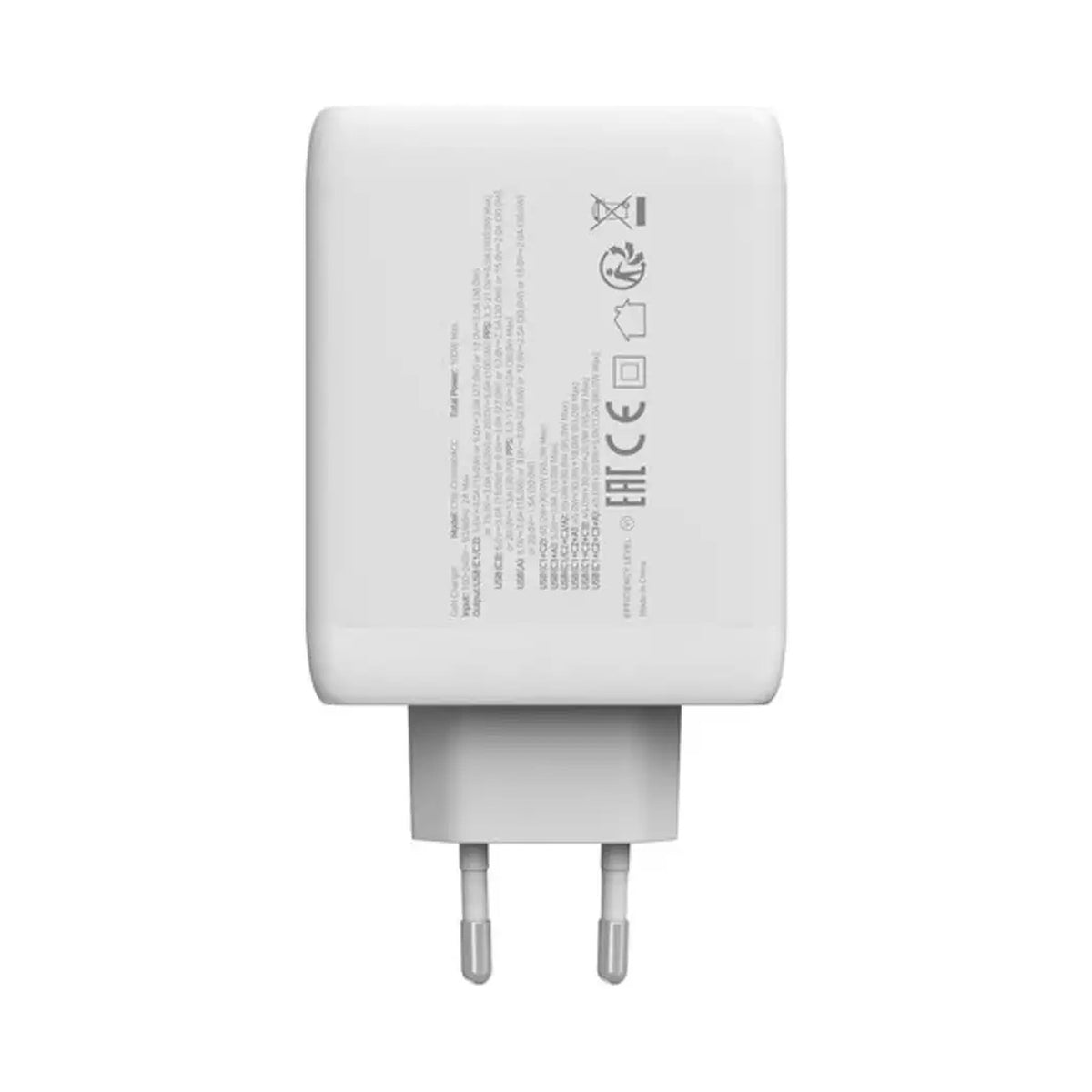 CANYON charger CU100ACC GaN 100W 3xPD 1xQC EU White CNS-CUW100ACC