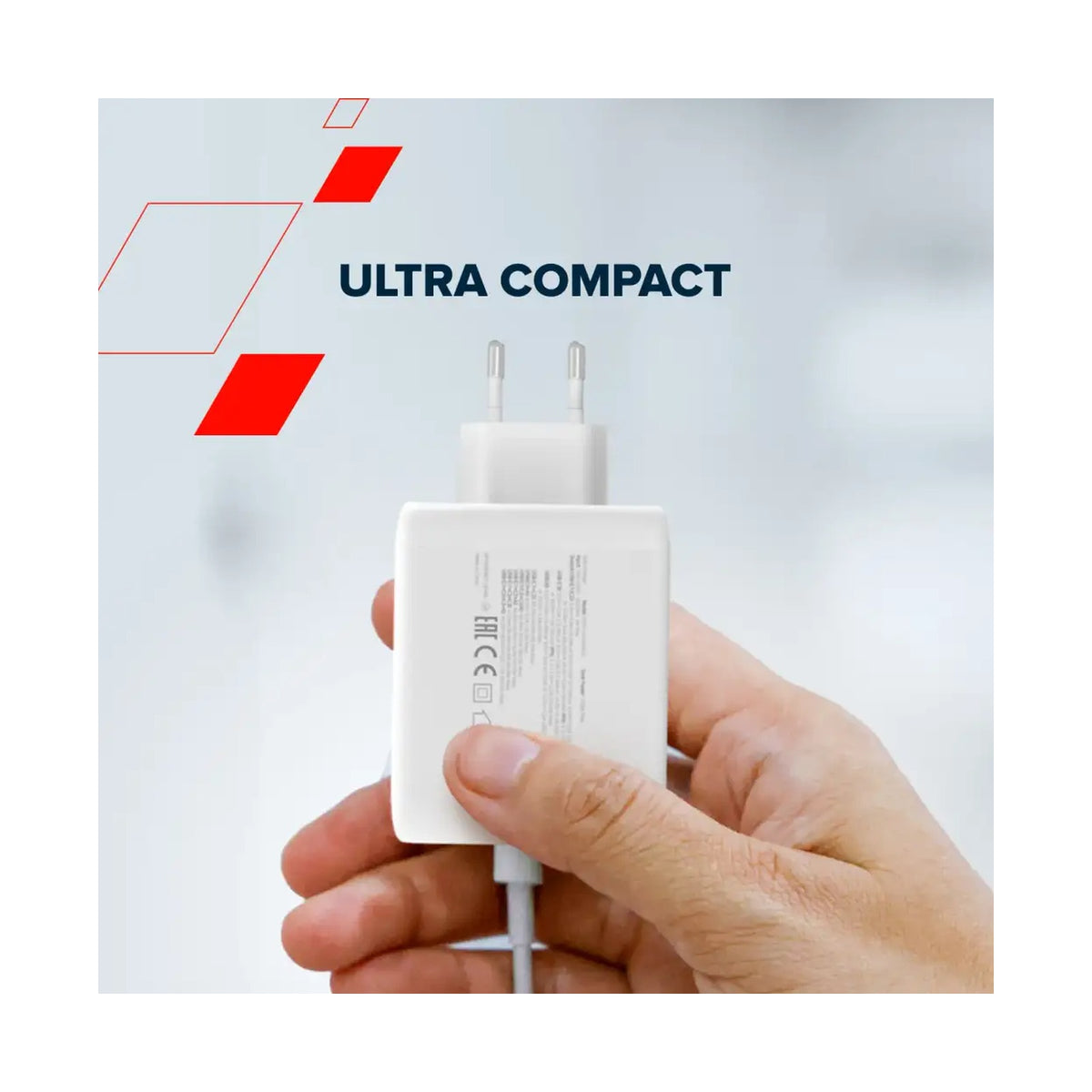 CANYON charger CU100ACC GaN 100W 3xPD 1xQC EU White CNS-CUW100ACC
