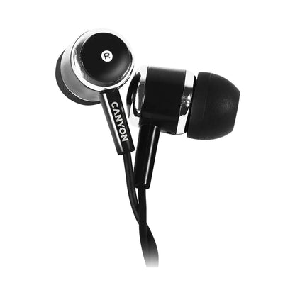 CANYON headphones EPM-01 Mic 1.2m Black CNE-CEPM01B