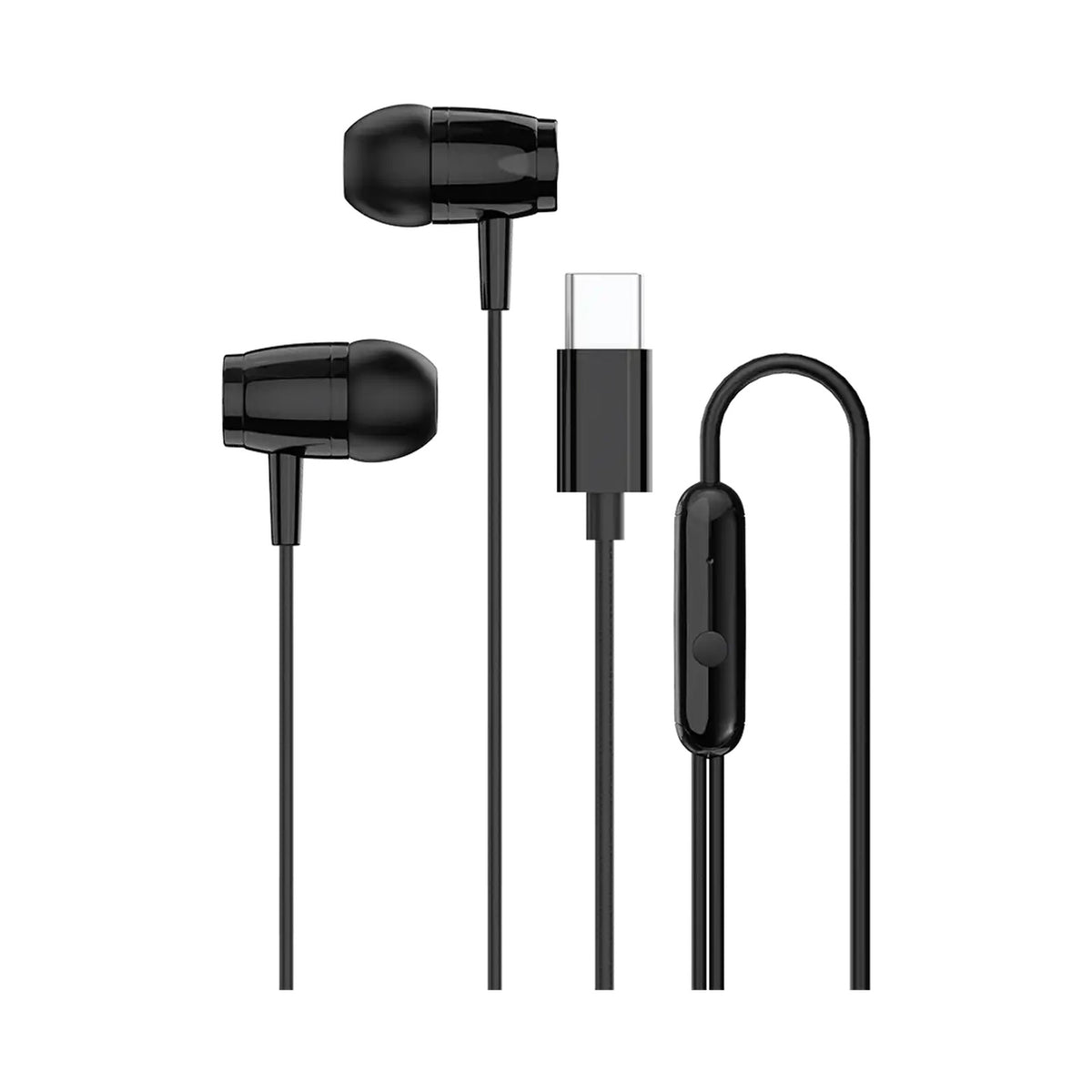 CANYON headphones SEP-5 TYPE-C Black CNS-CEP5B