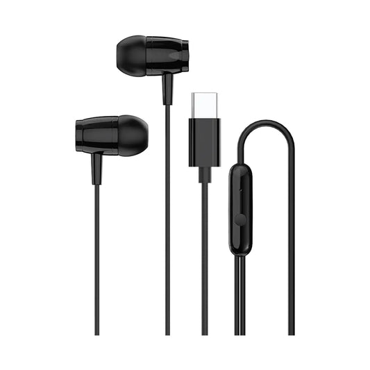 CANYON headphones SEP-5 TYPE-C Black CNS-CEP5B