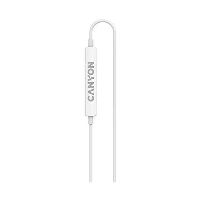 CANYON headphones SEP-6 TYPE-C HiRes sound White CNS-CEP6W
