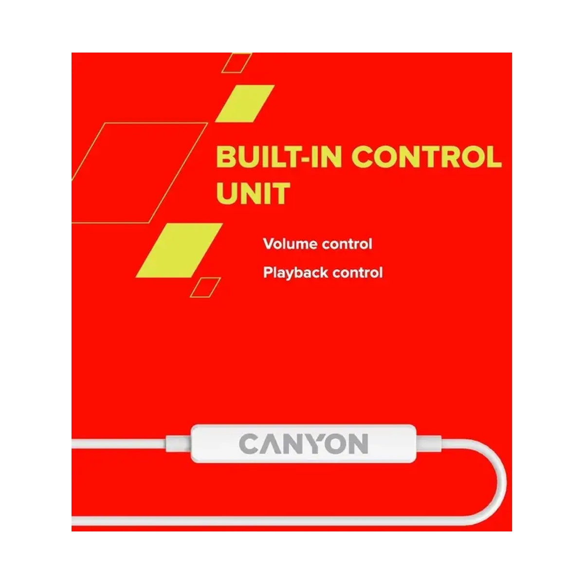 CANYON headphones SEP-6 TYPE-C HiRes sound White CNS-CEP6W