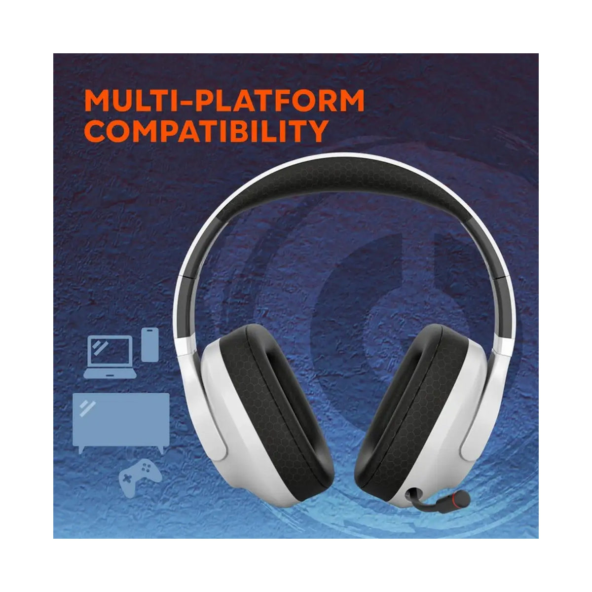 CANYON headset EGO GH-16 3in1 2.4Ghz+BT Black CND-SGHS16B