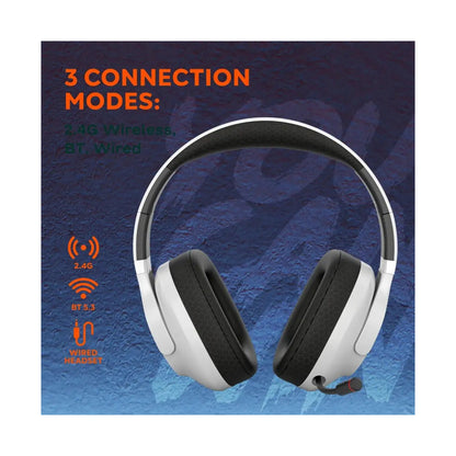 CANYON headset EGO GH-16 3in1 2.4Ghz+BT Black CND-SGHS16B