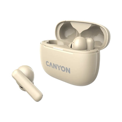CANYON headset OnGo TWS-10 ANC+ENC Beige CNS-TWS10BG