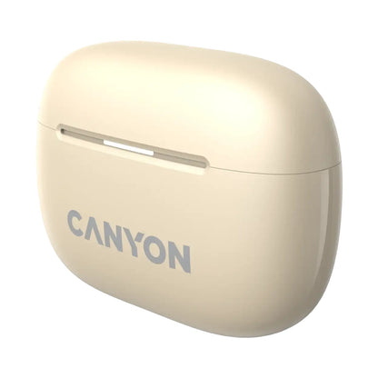 CANYON headset OnGo TWS-10 ANC+ENC Beige CNS-TWS10BG