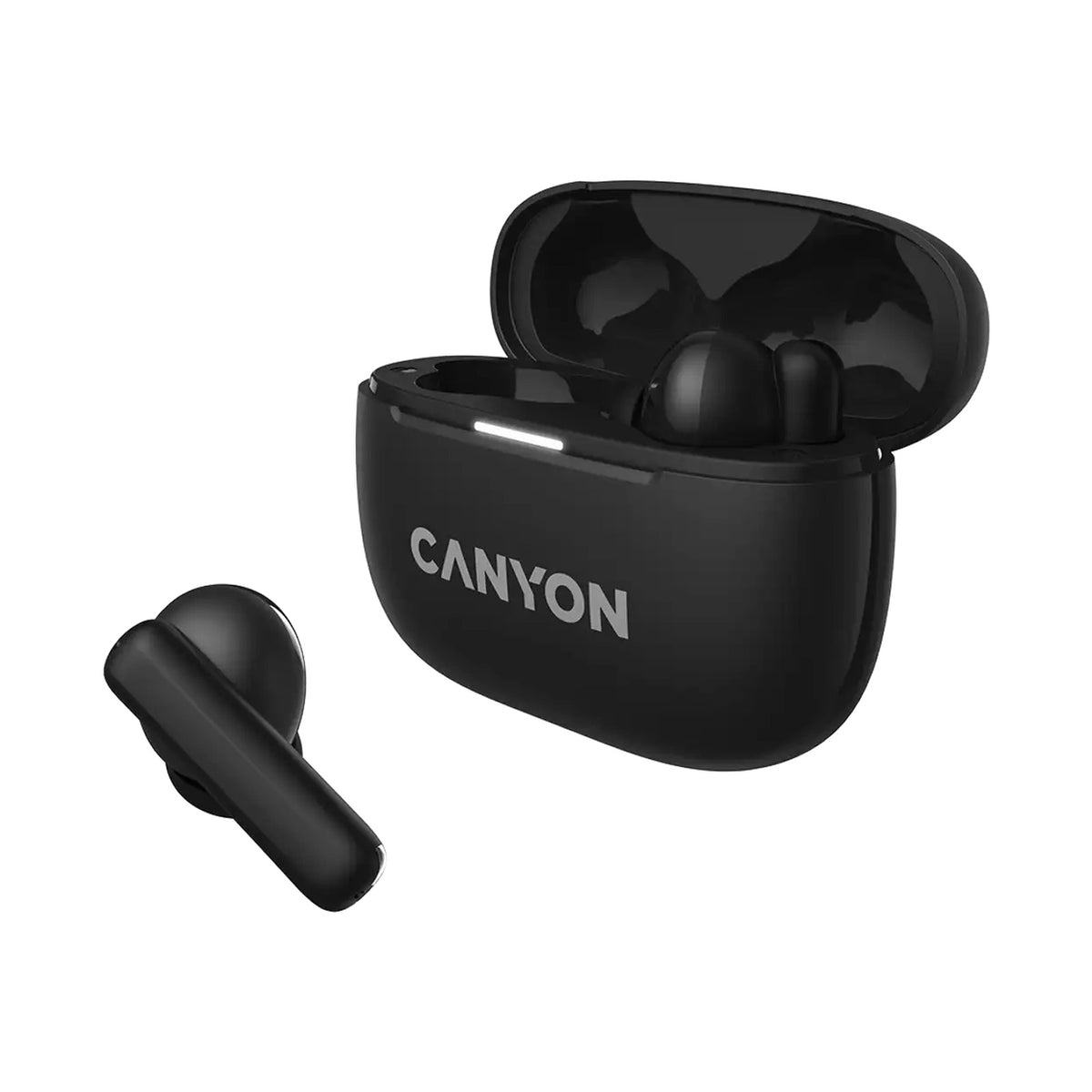 CANYON headset OnGo TWS-10 ANC+ENC Black CNS-TWS10B