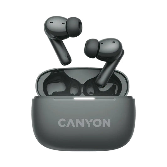 CANYON headset OnGo TWS-10 ANC+ENC Grey CNS-TWS10BK